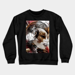 Venice Carnival. Dream Princess Mask Crewneck Sweatshirt